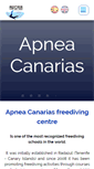Mobile Screenshot of apneacanarias.com